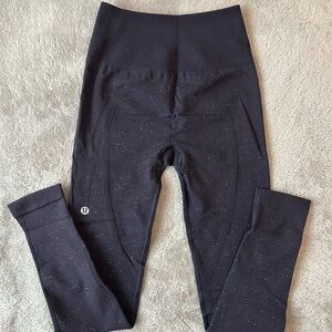lululemon athletica Navy Speckled Women’s Leggings